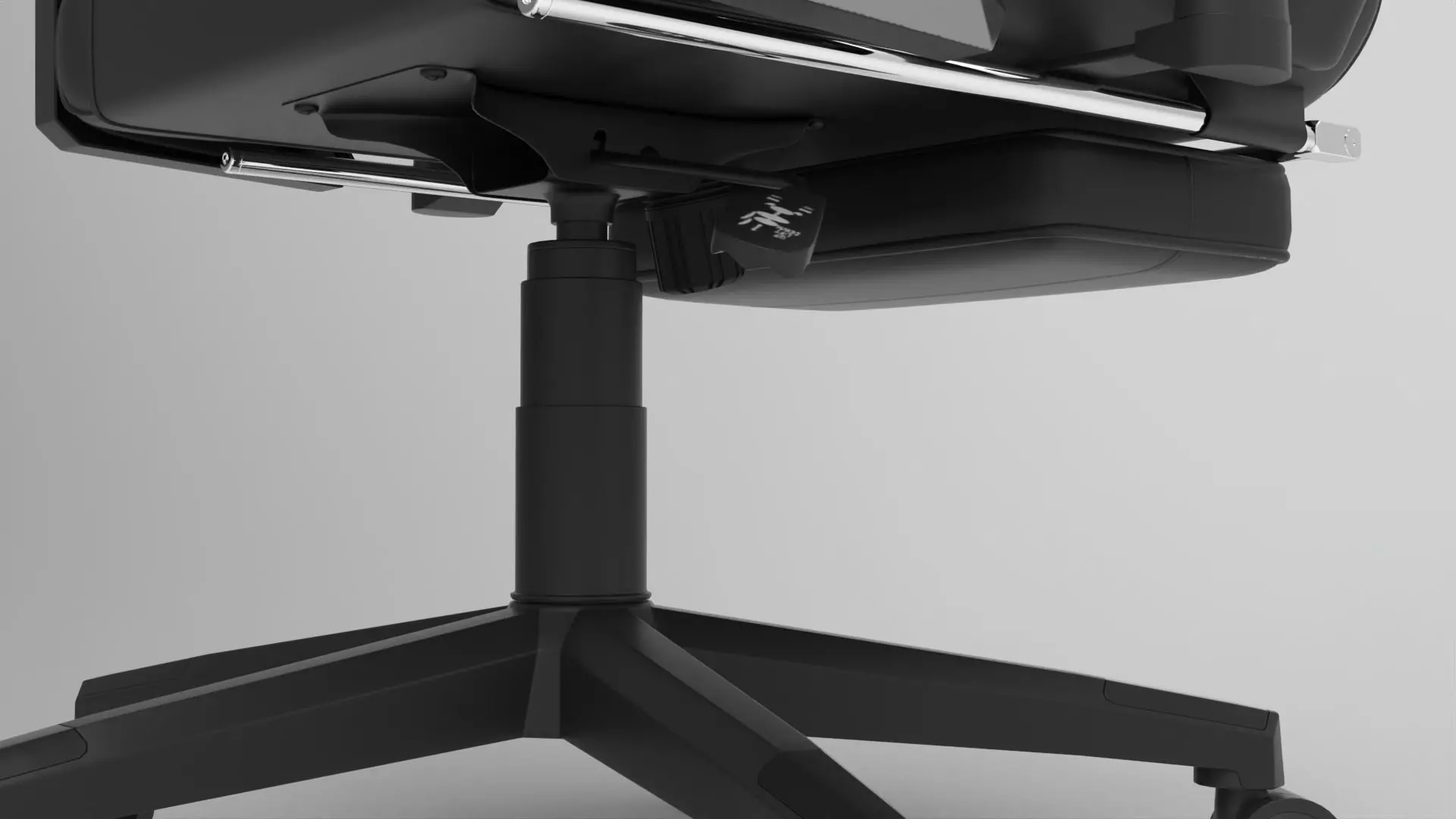 gaming chair 004 Low-poly 3D model_9