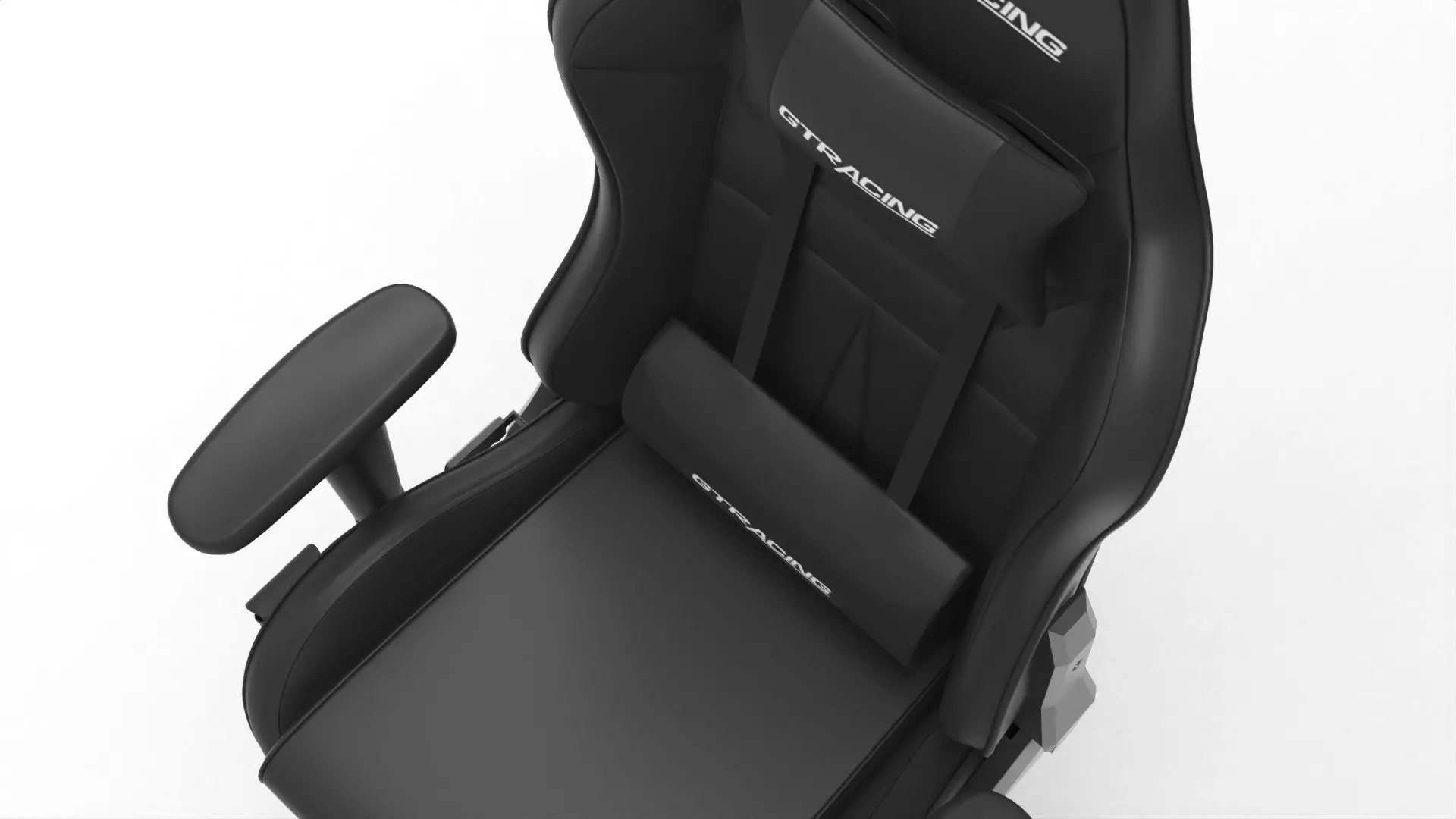 gaming chair 004 Low-poly 3D model_7