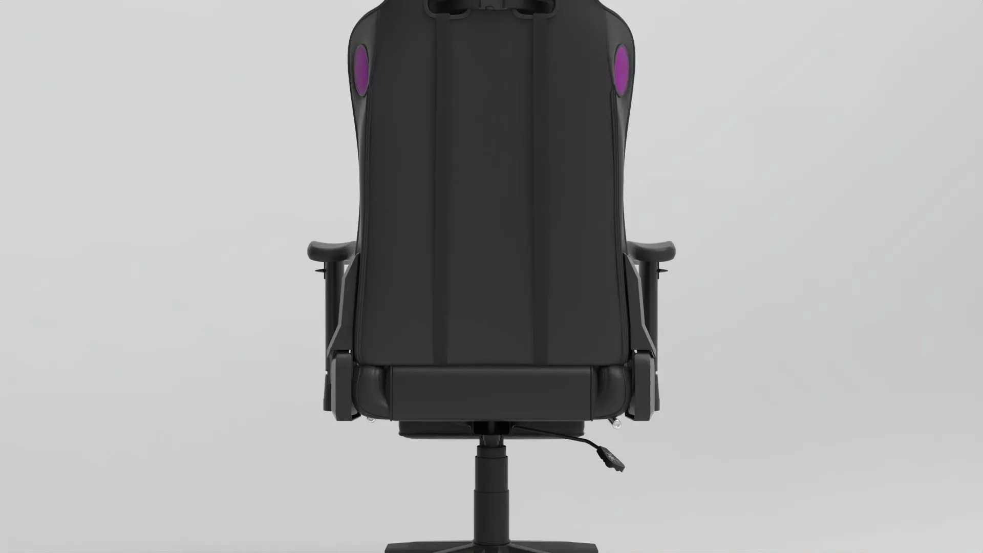 gaming chair 004 Low-poly 3D model_5