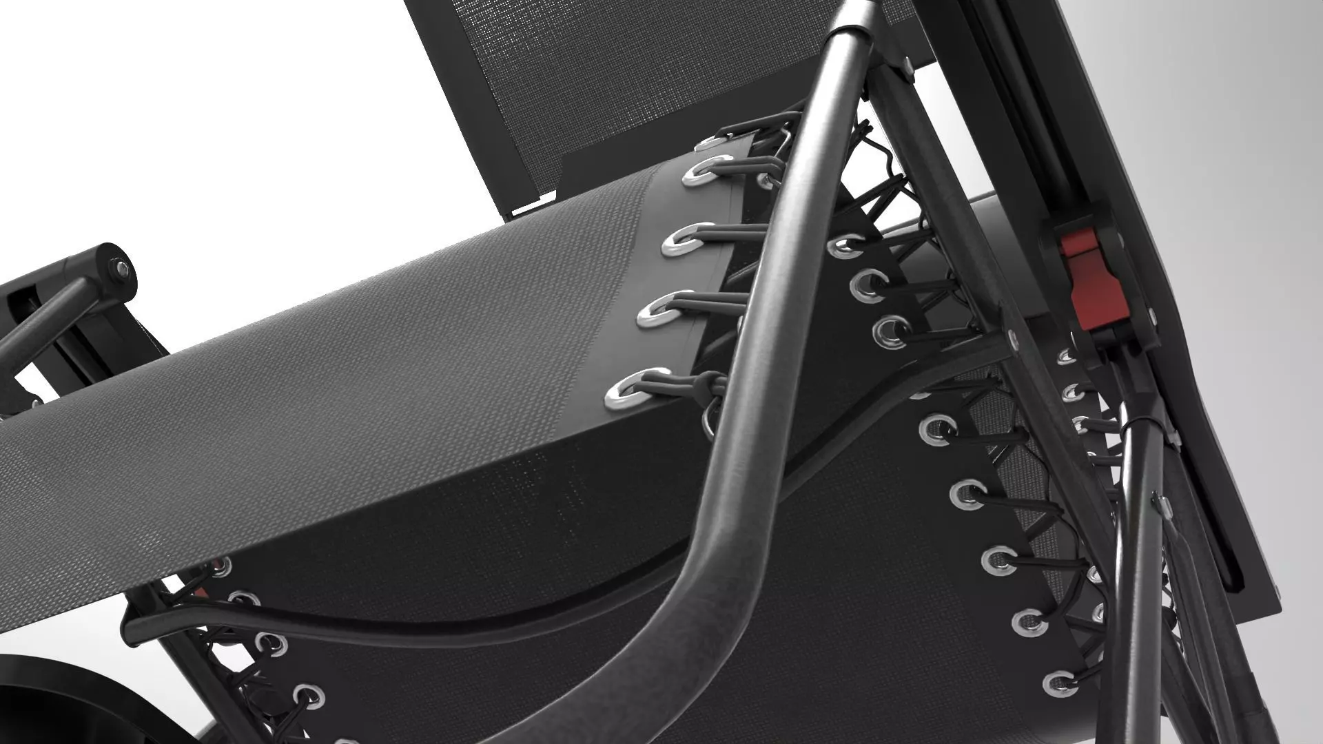 Camping Folding Chair004 Low-poly 3D model_14