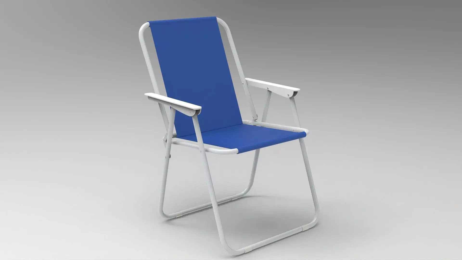 Camping Folding Chair001 Free low-poly 3D model