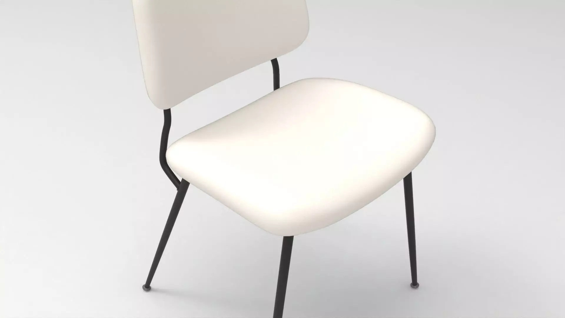 armchair068 Low-poly 3D model_4