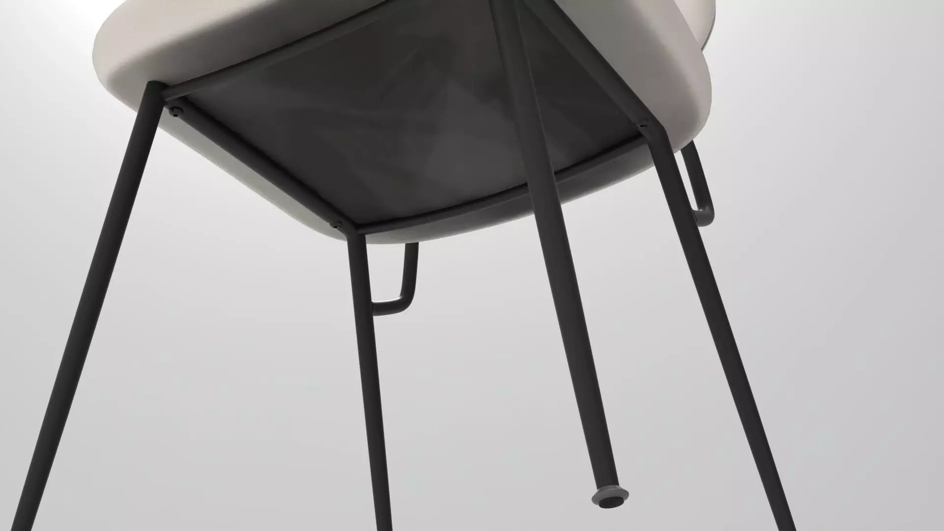 armchair068 Low-poly 3D model_16