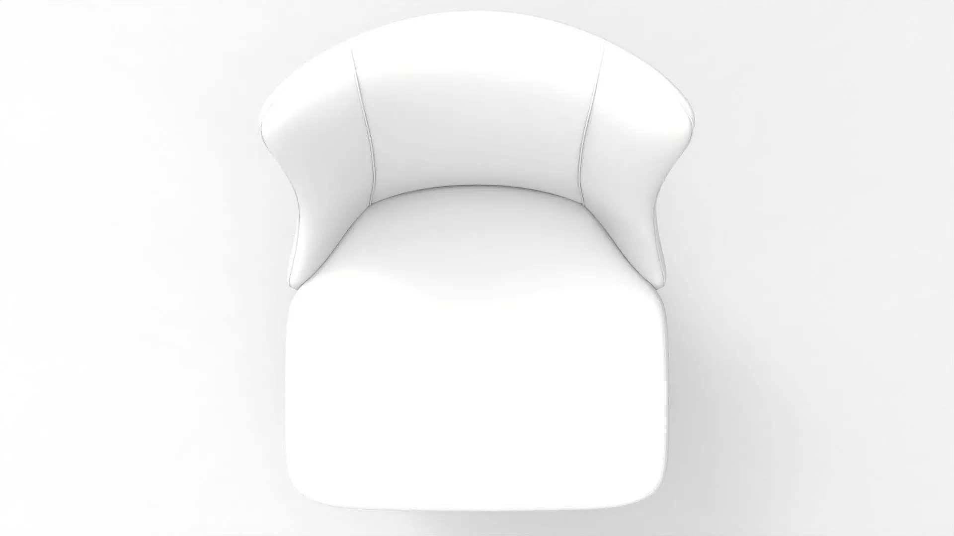 armchair017 Low-poly 3D model_13