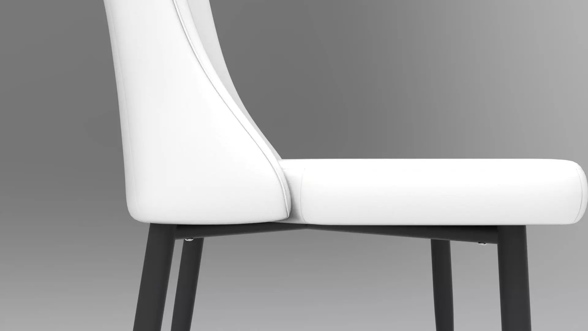 armchair017 Low-poly 3D model_9