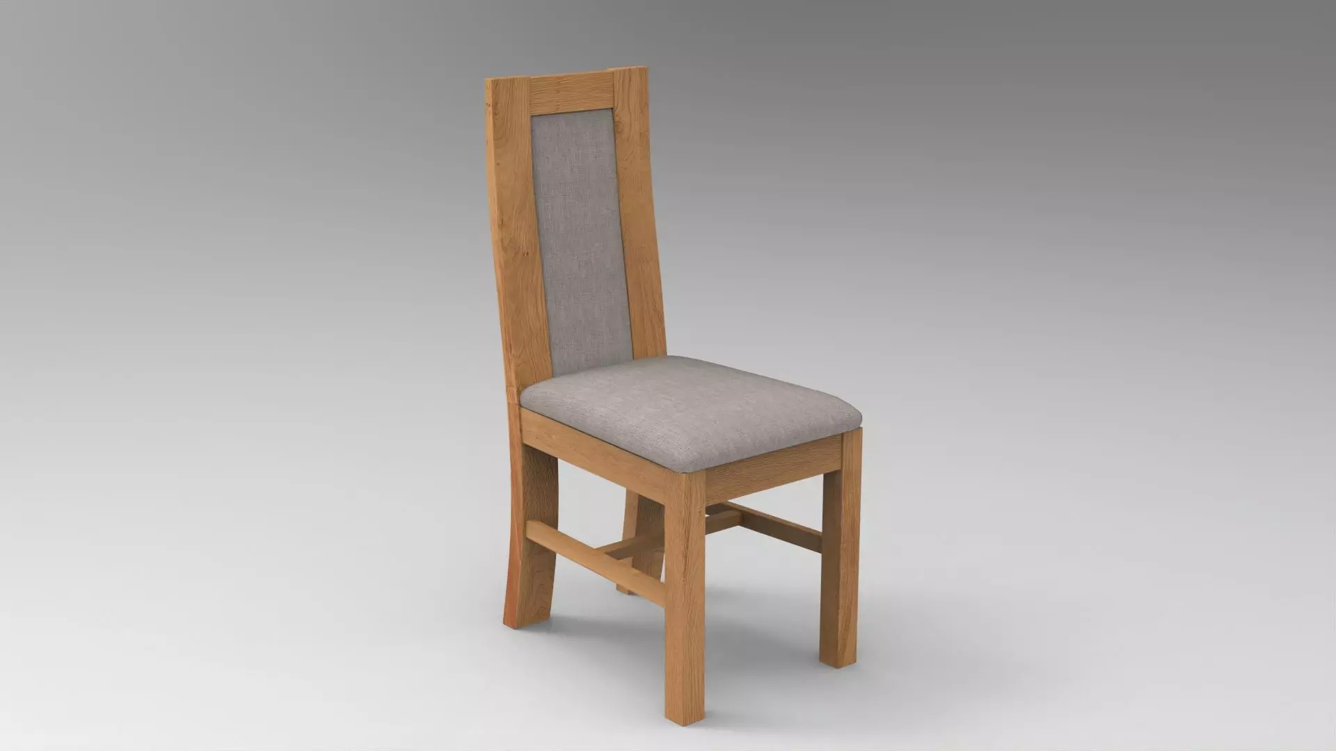 armchair002 Low-poly 3D model_0