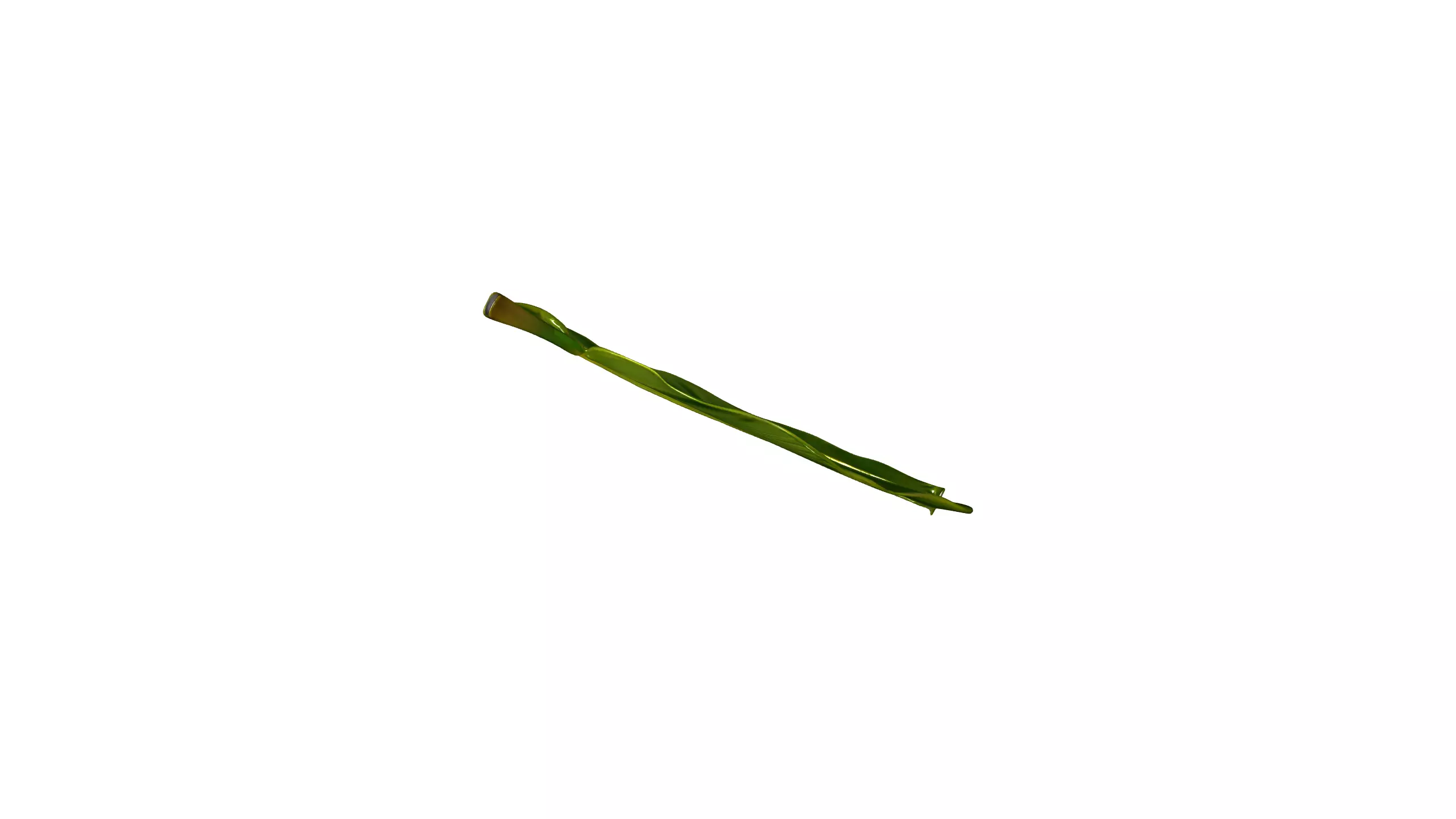 Banana Leaf 3D Model Low-poly 3D model_2