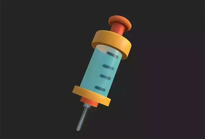 Stylized Syringe