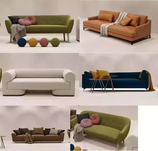 LIVING ROOM SOFA 