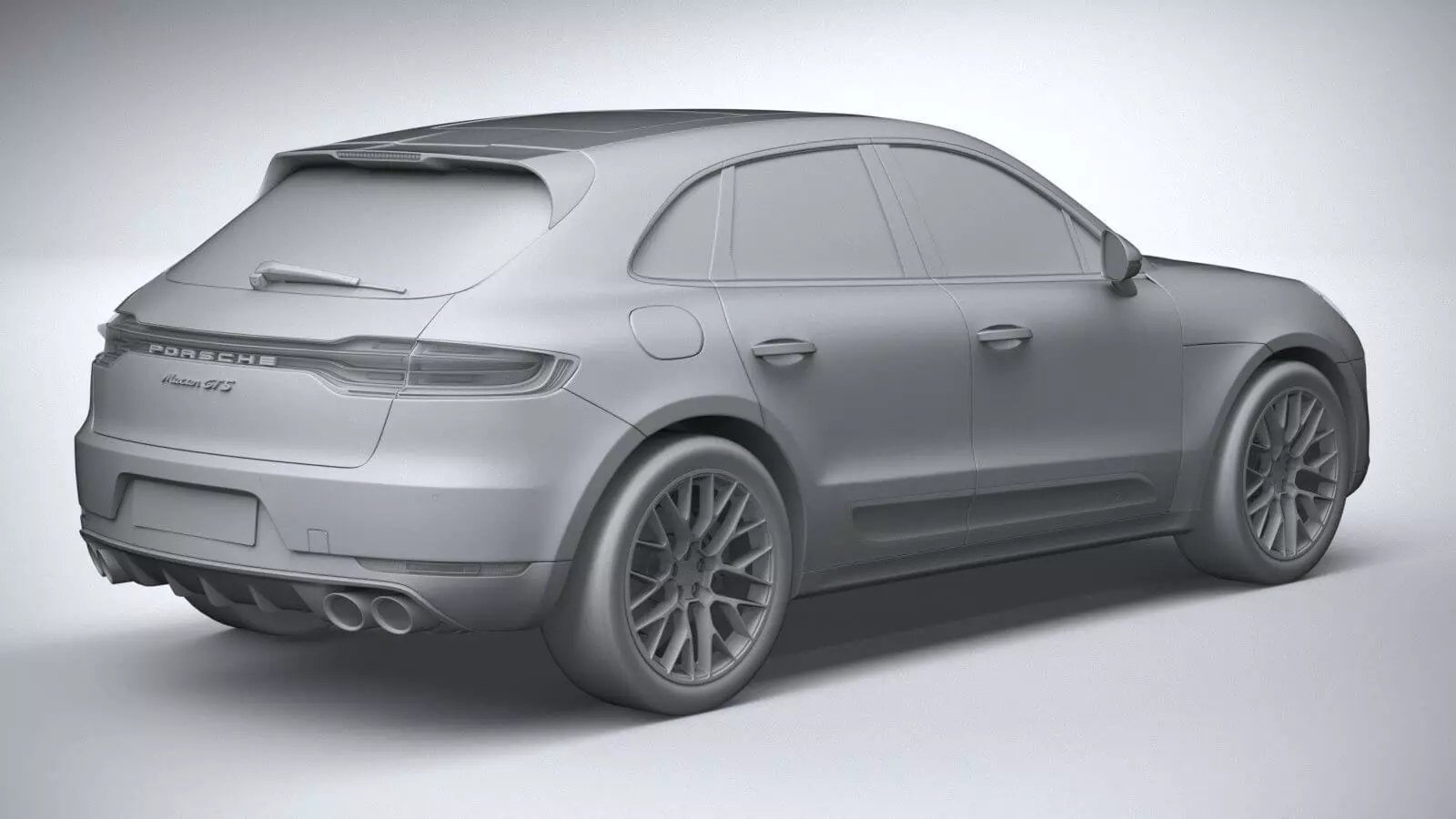 Porsche Macan Turbo 2015 3D model 3D model_15