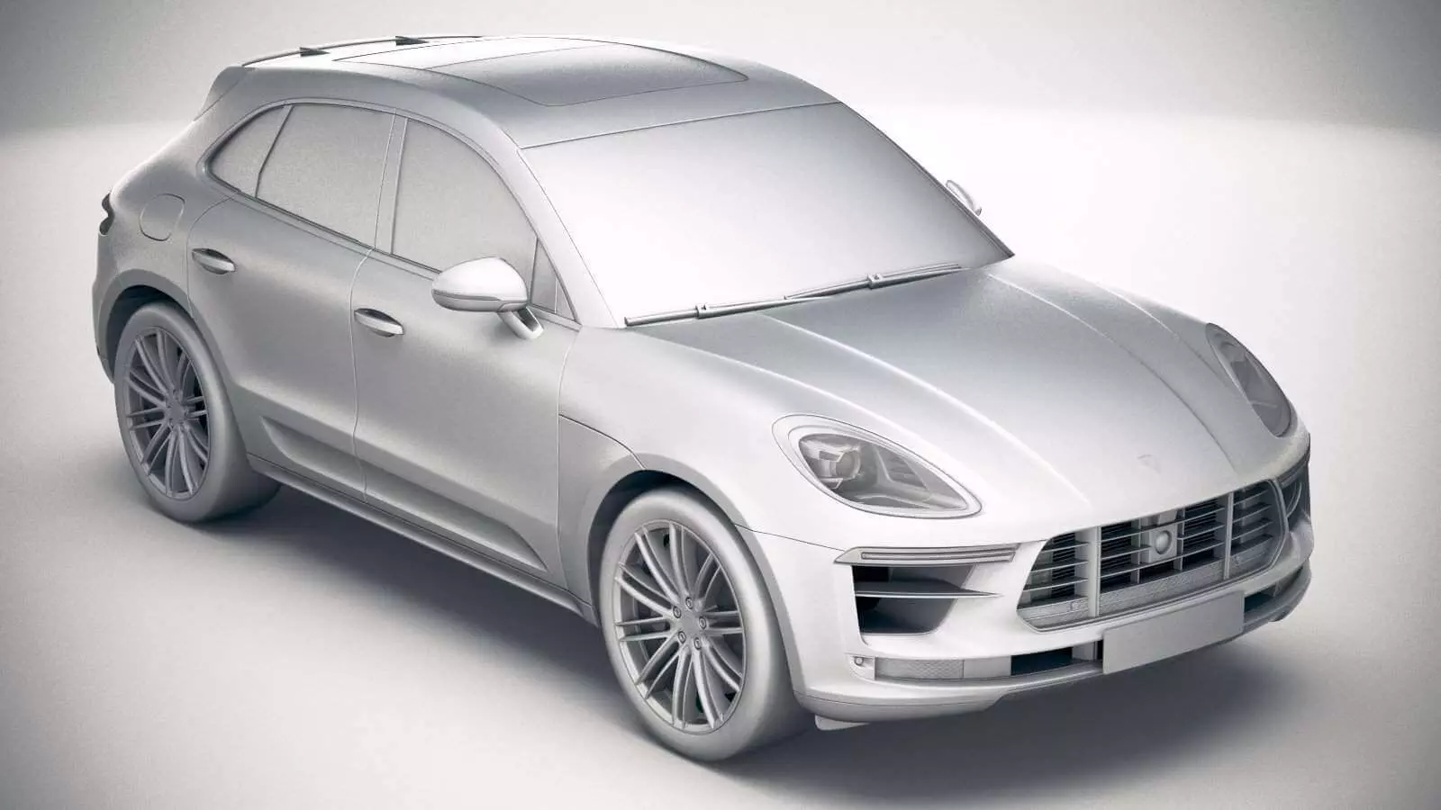 Porsche Macan Turbo 2015 3D model 3D model_18
