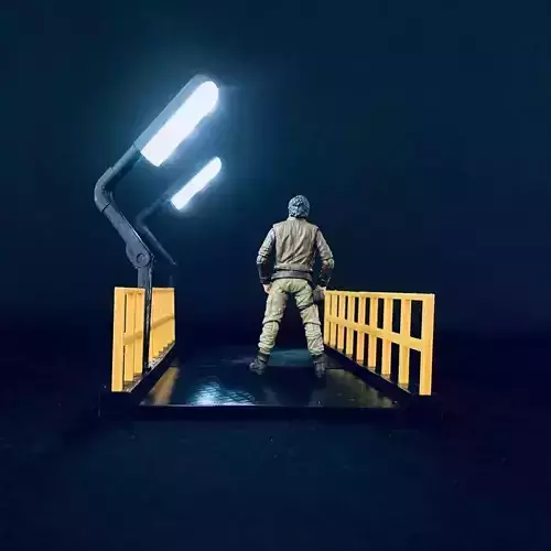Morlana One - Rain Walk Diorama 3D print model