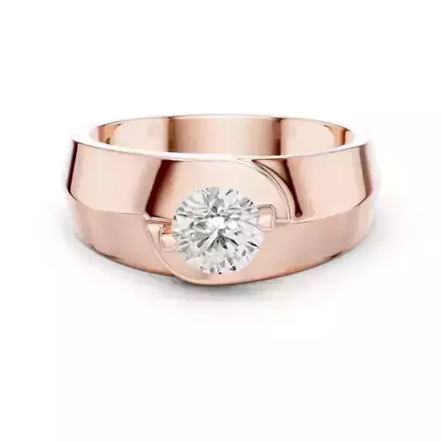 Solitaire Round Cut Diamond Engagement Ring 3DM STL Video