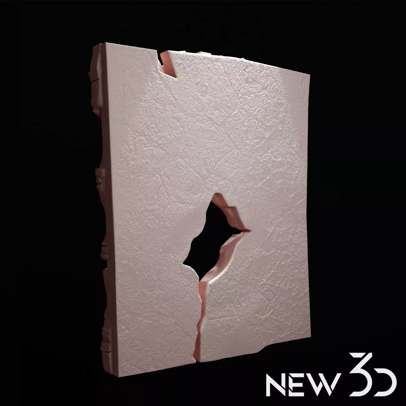 Monolito de Tlaltecuhtli  3D print model_1