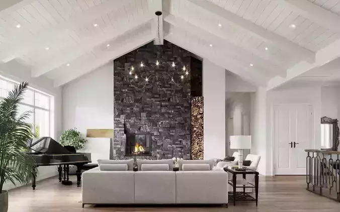 Parisian interior scene