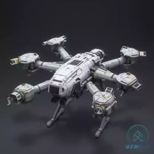 Modular Weapon Arms 3D model
