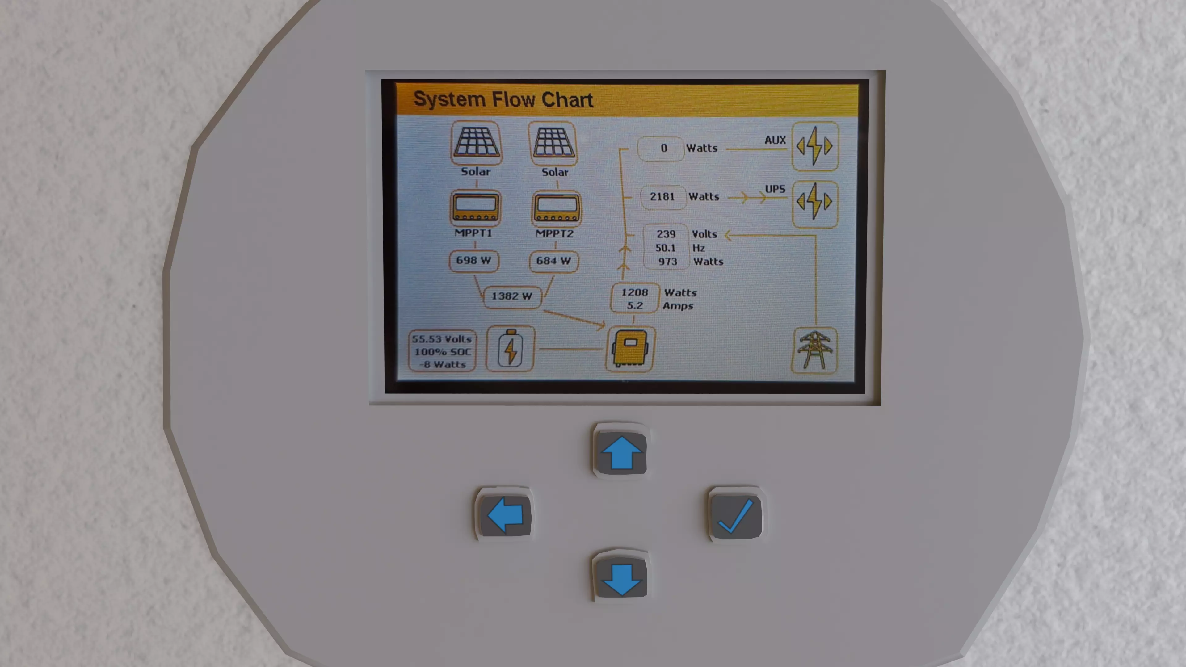 Sunsynk hybrid inverter 3D model_13