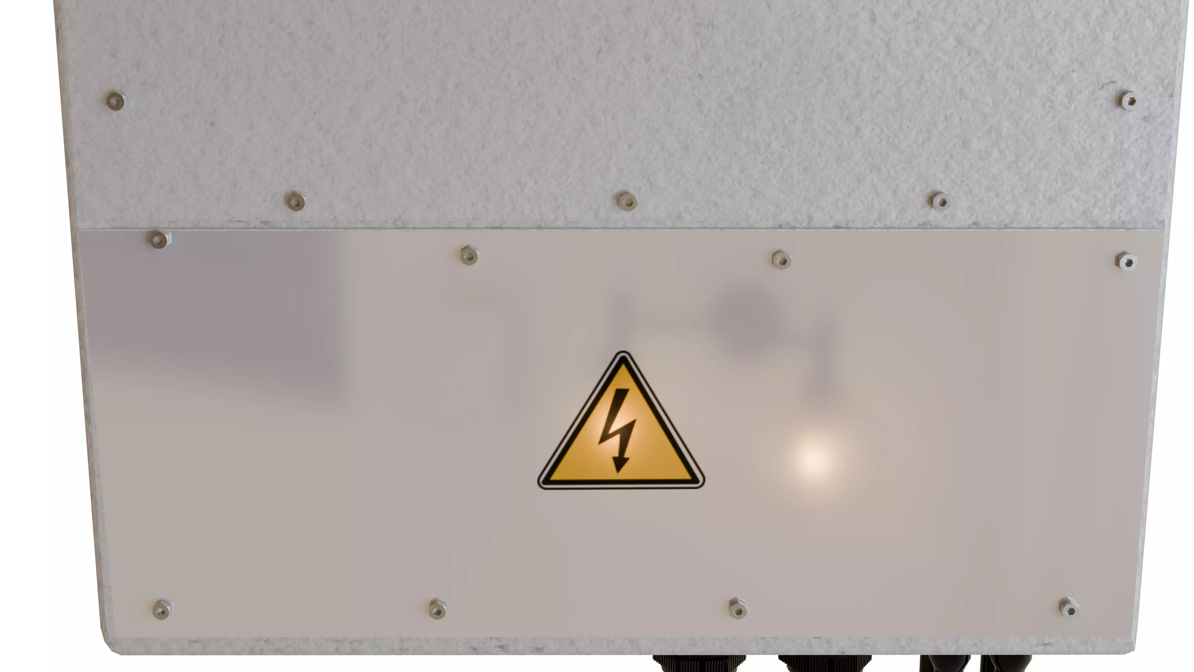 Sunsynk hybrid inverter 3D model_10