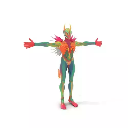 Fantasy Creature with Wings Model Pack