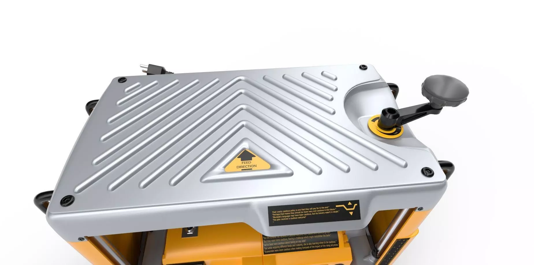 Dewalt  Benchtop Planer  High Quality 3D Model 3D model_1