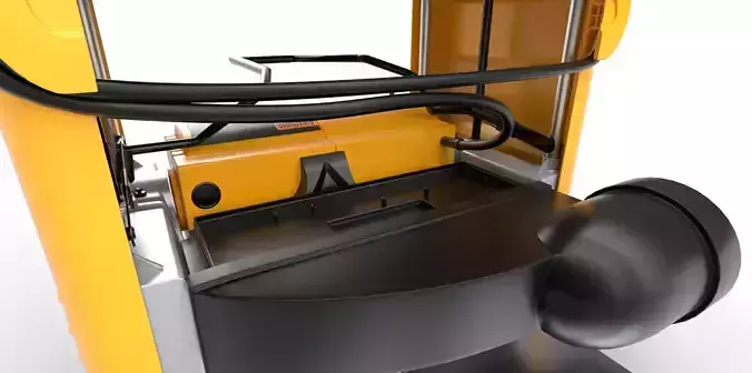 Dewalt  Benchtop Planer  High Quality 3D Model 3D model