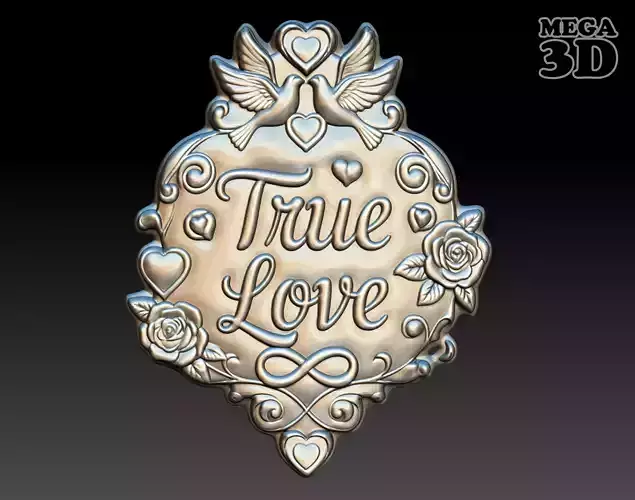 Bas-relief True love 250815