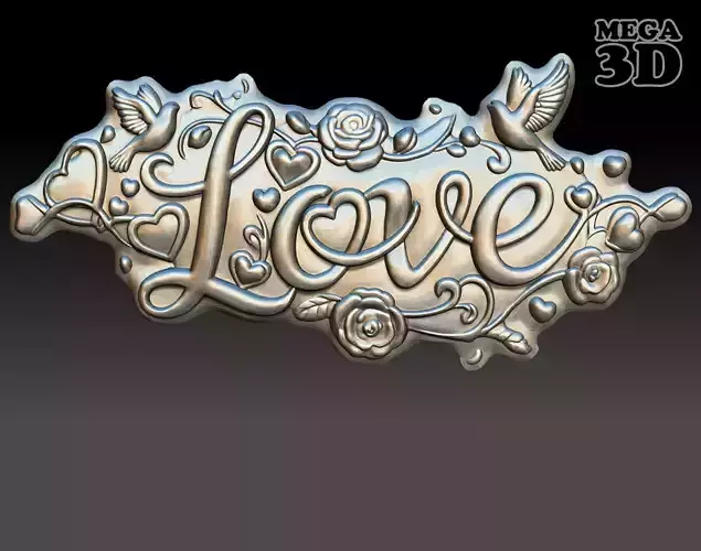 Bas-relief Love 250815