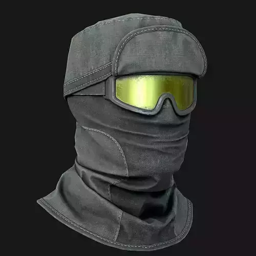 Head Wear F Low-poly 3D model