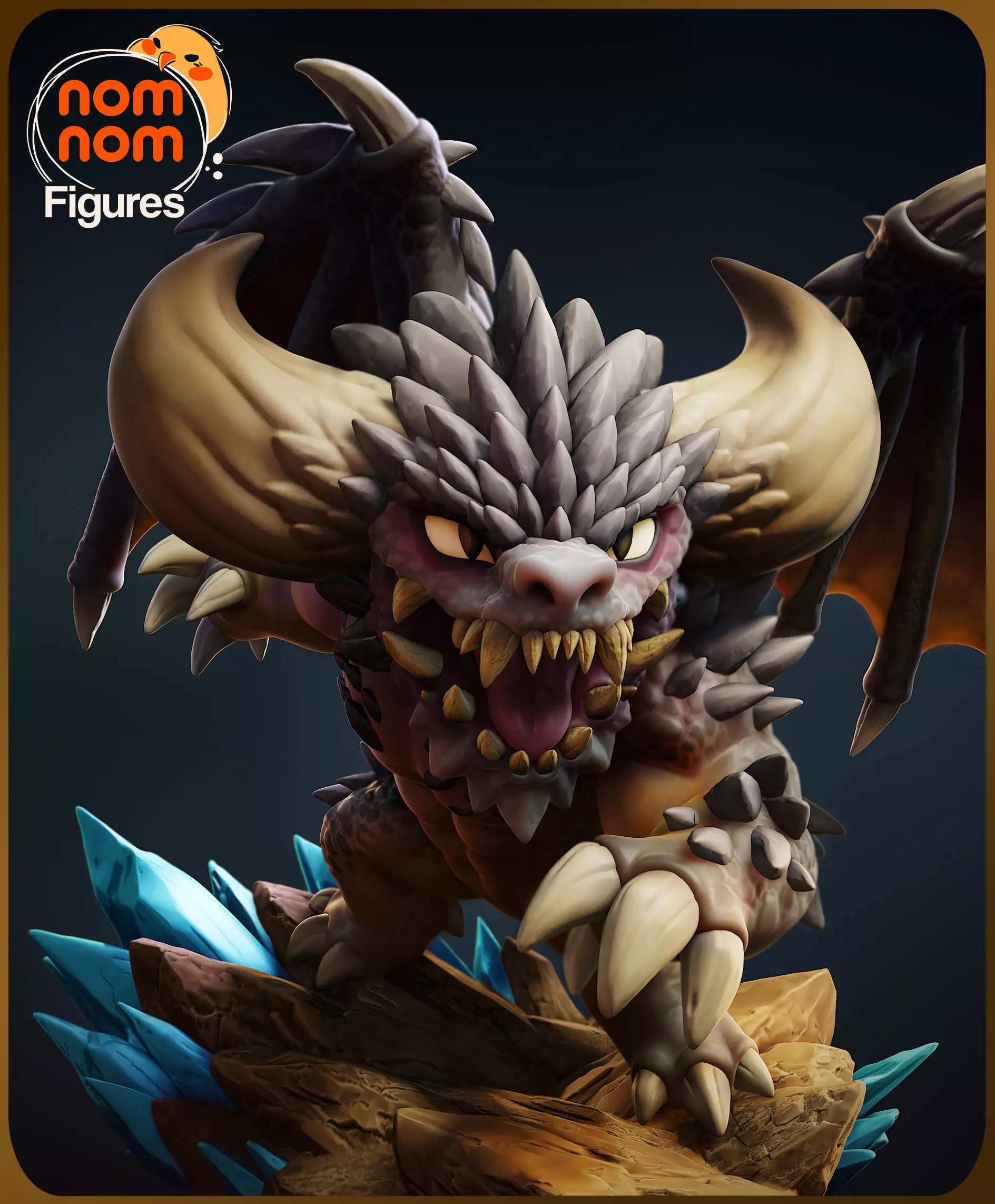 Chibi Nergigante - Monster Hunter World 3D print model_2