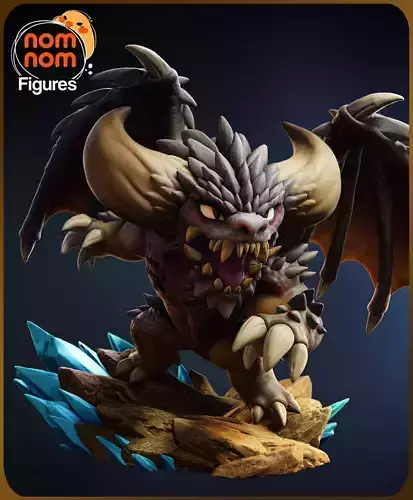 Chibi Nergigante - Monster Hunter World