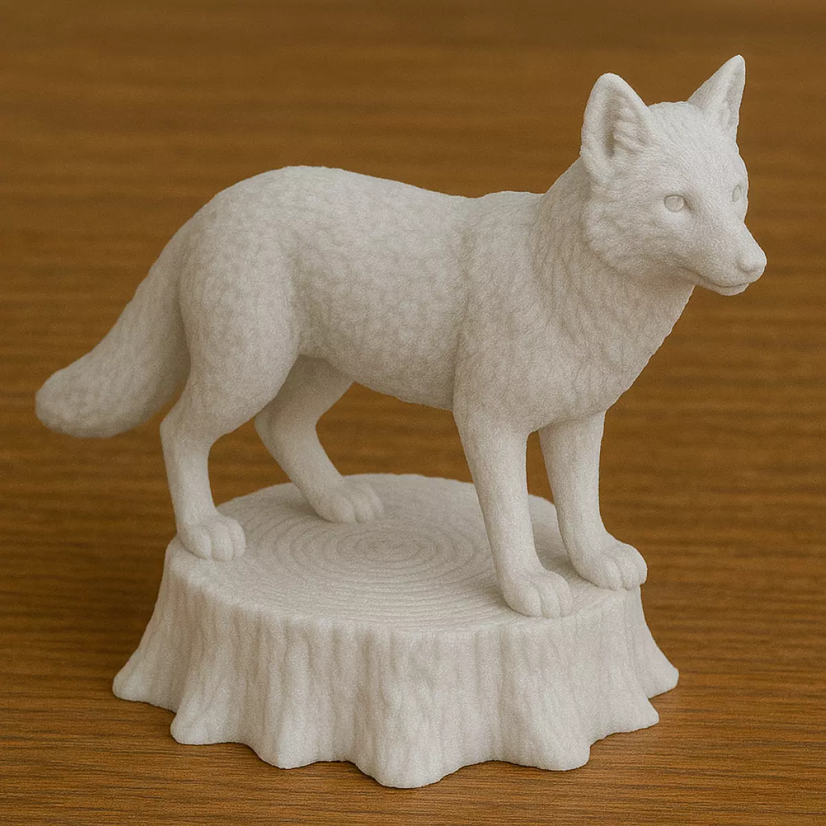 Grey Wolf 3D print model_0
