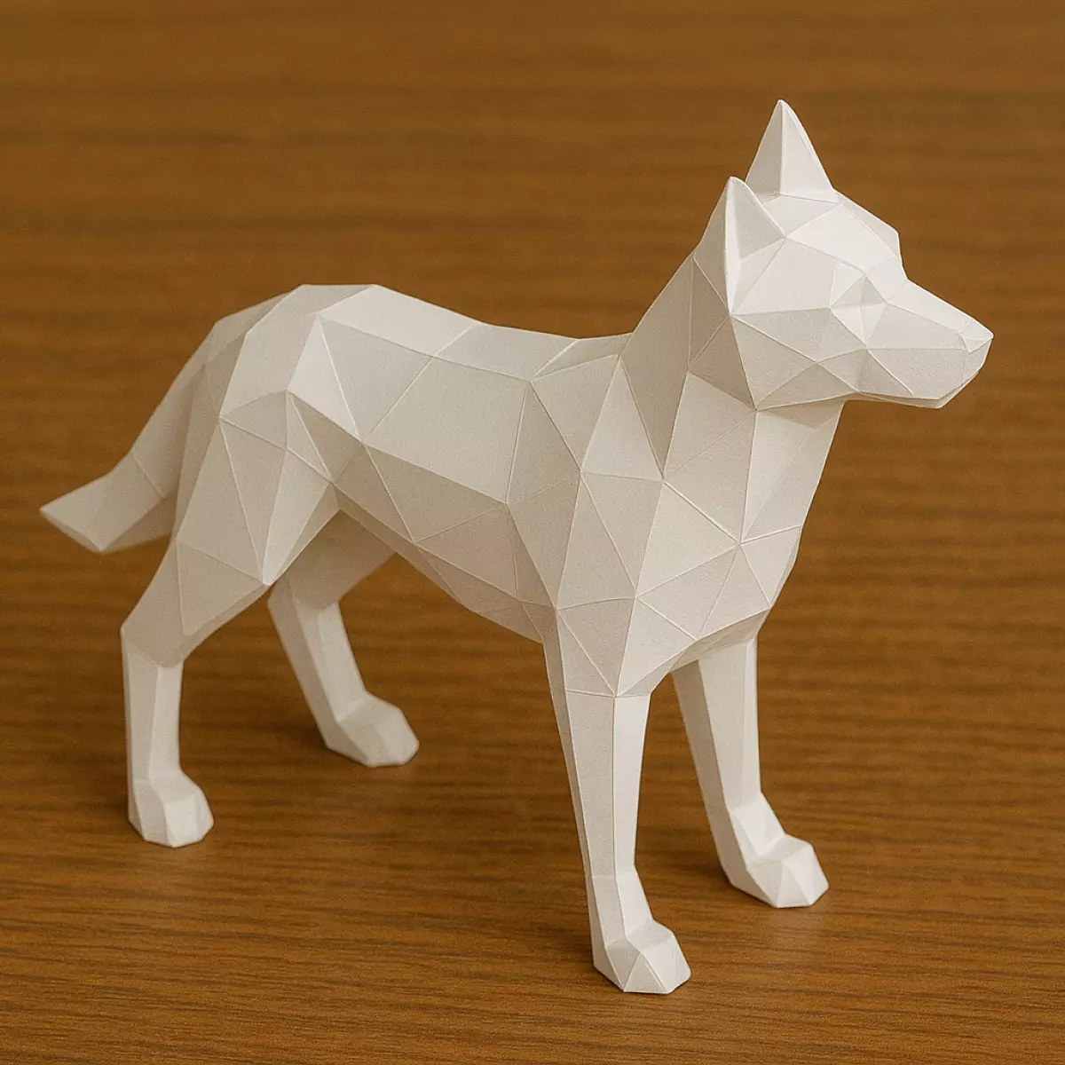 Papercraft Dog 3D print model_0