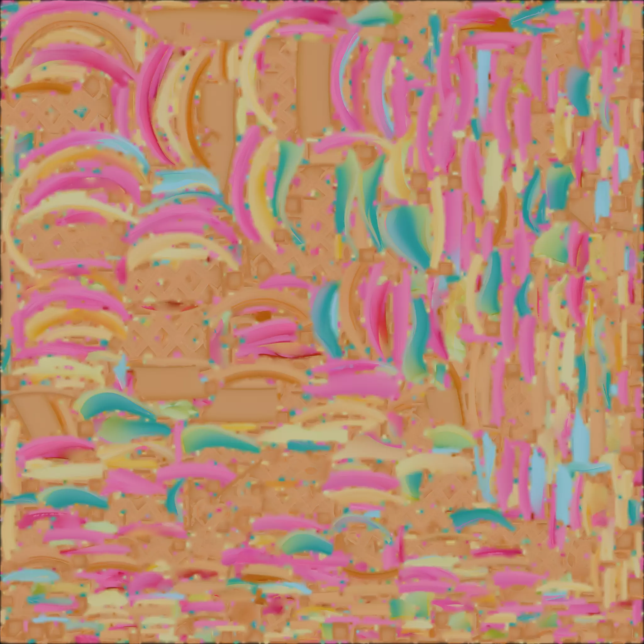 Unicorn Rainbow Soft Serve Ice Cream 3D Model Low-poly 3D model_1