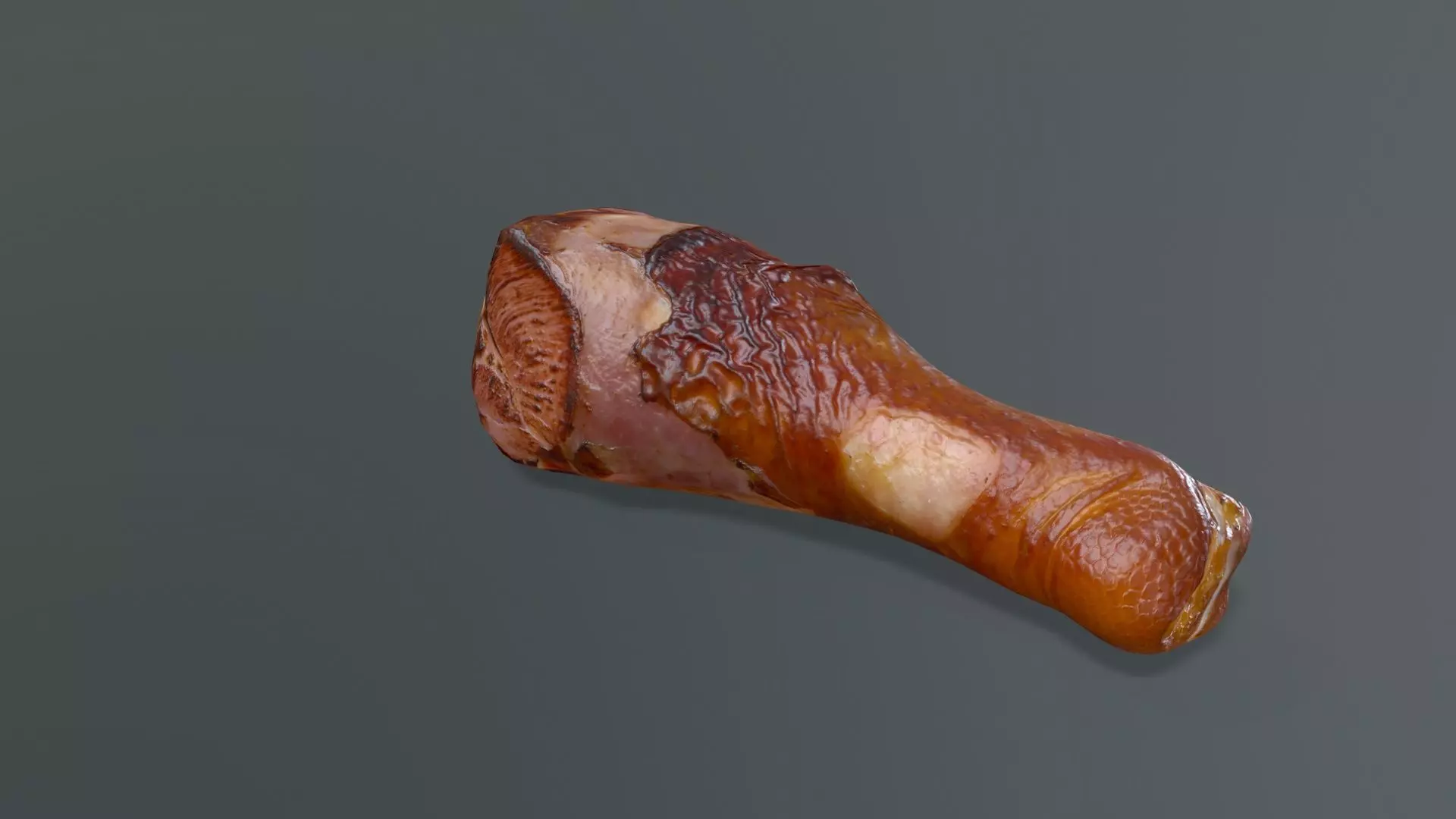 chicken leg Free low-poly 3D model_4