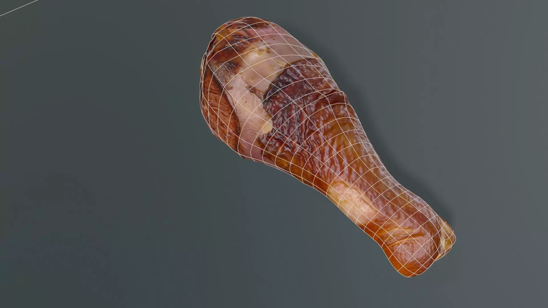 chicken leg Free low-poly 3D model_5