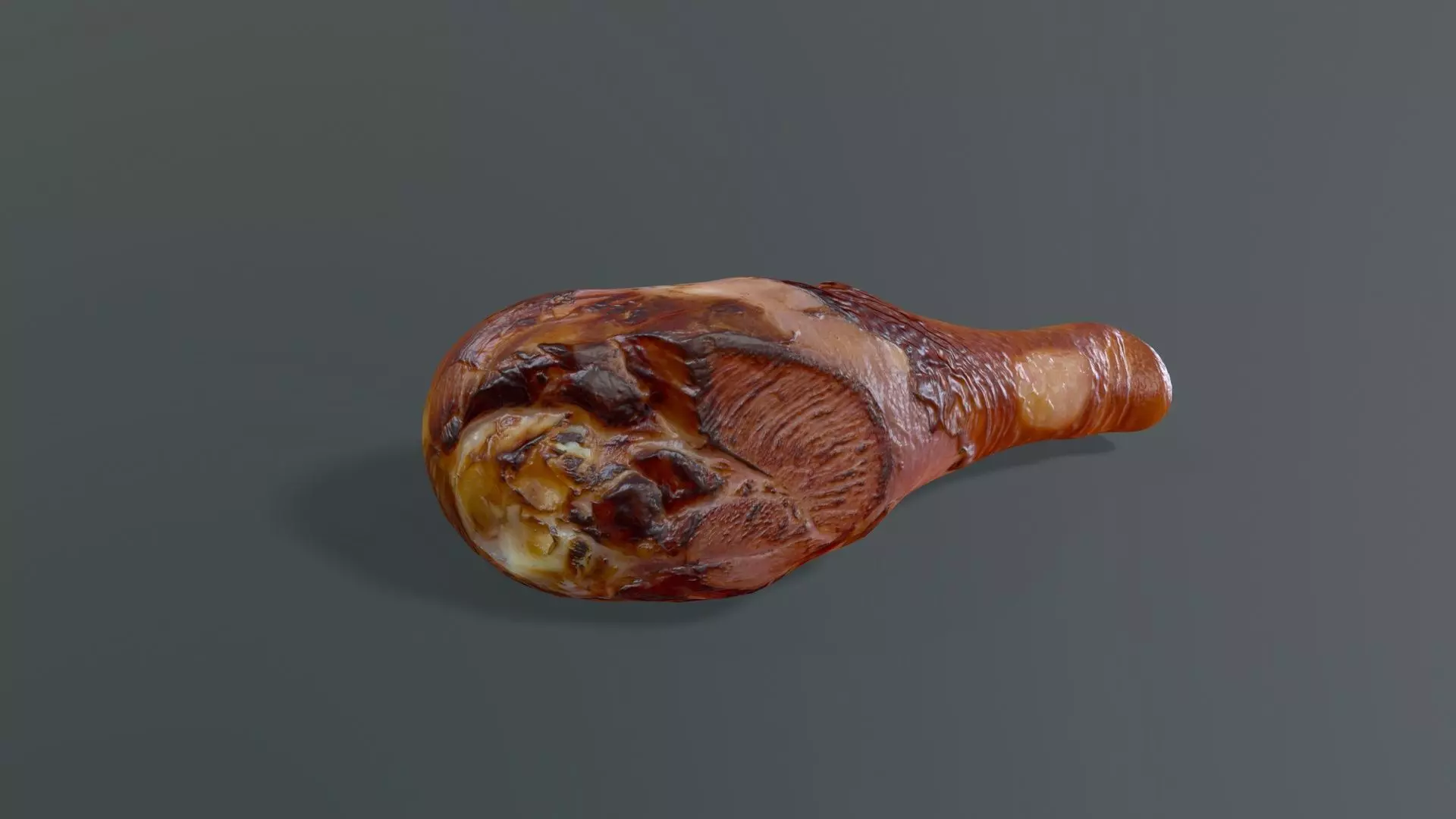 chicken leg Free low-poly 3D model_3
