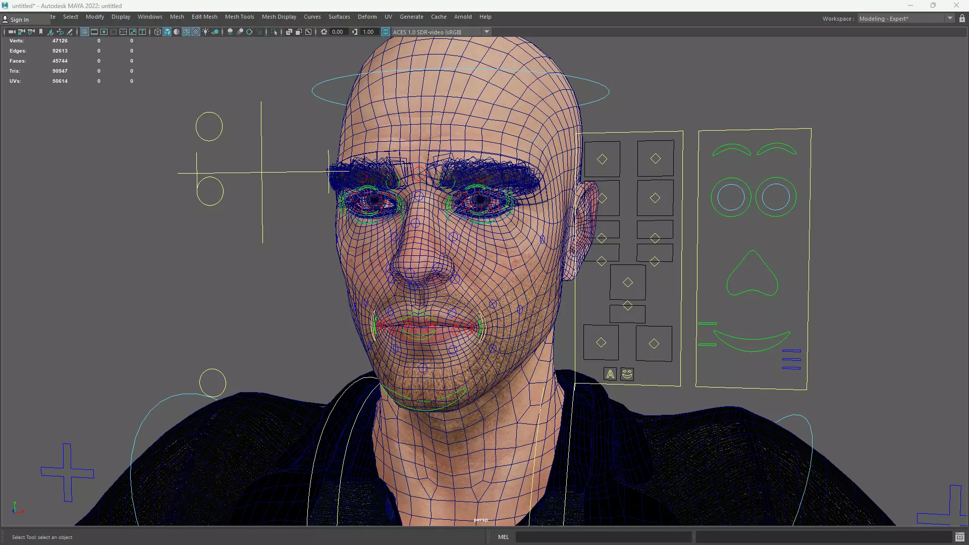 Realistic Male 3D Model in Elegant Suit Fully Low-poly 3D model_19