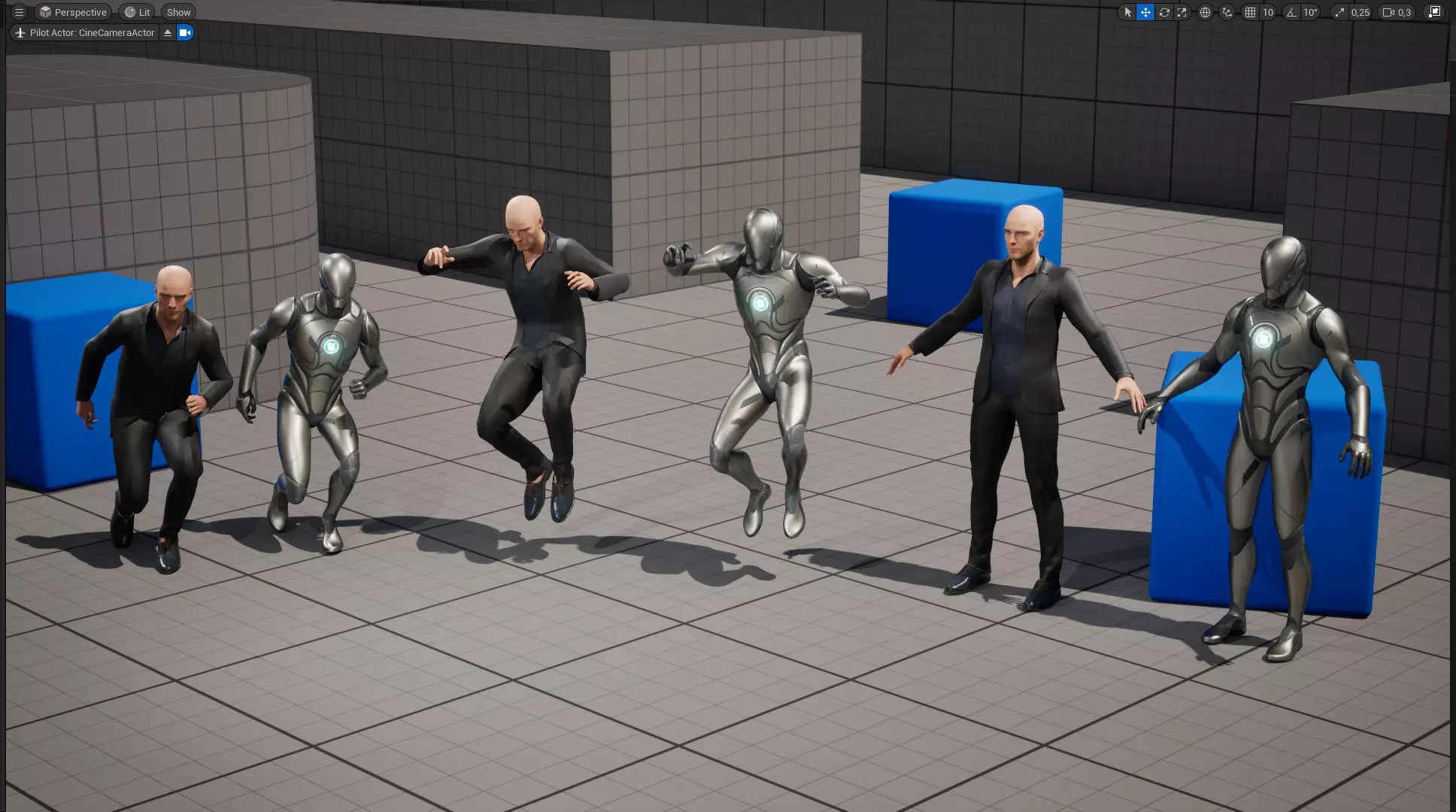 Realistic Male 3D Model in Elegant Suit Fully Low-poly 3D model_21