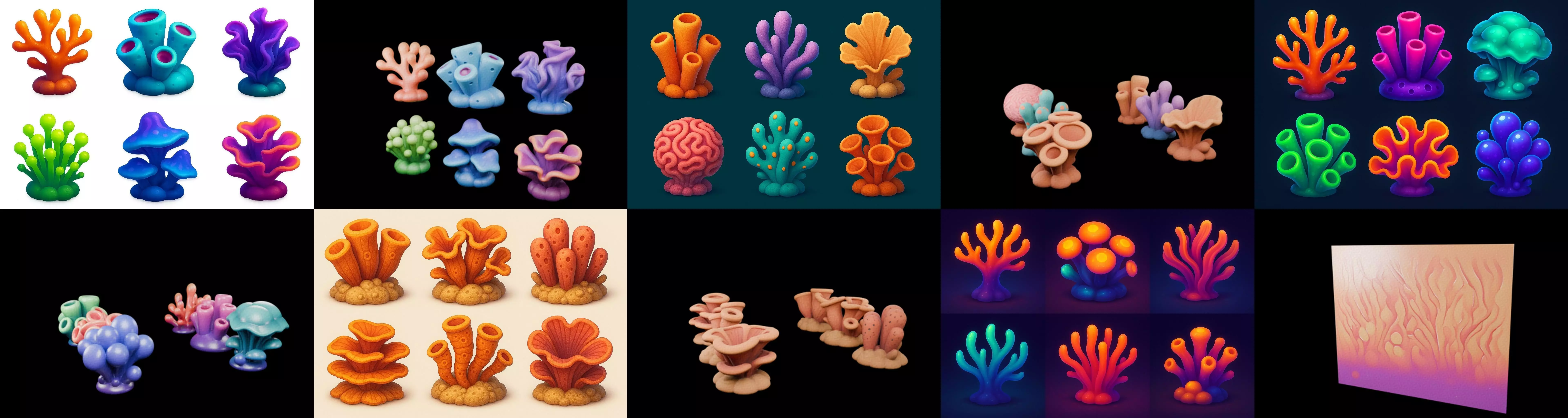 Aqua Life bundle 6 pack 100 glb 3D model_15