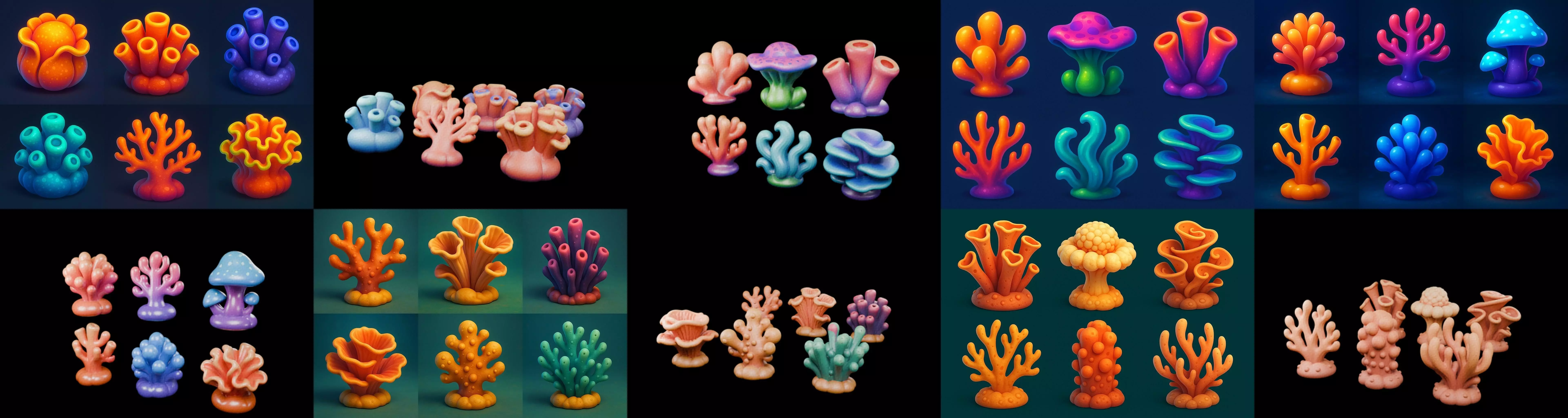 Aqua Life bundle 6 pack 100 glb 3D model_2