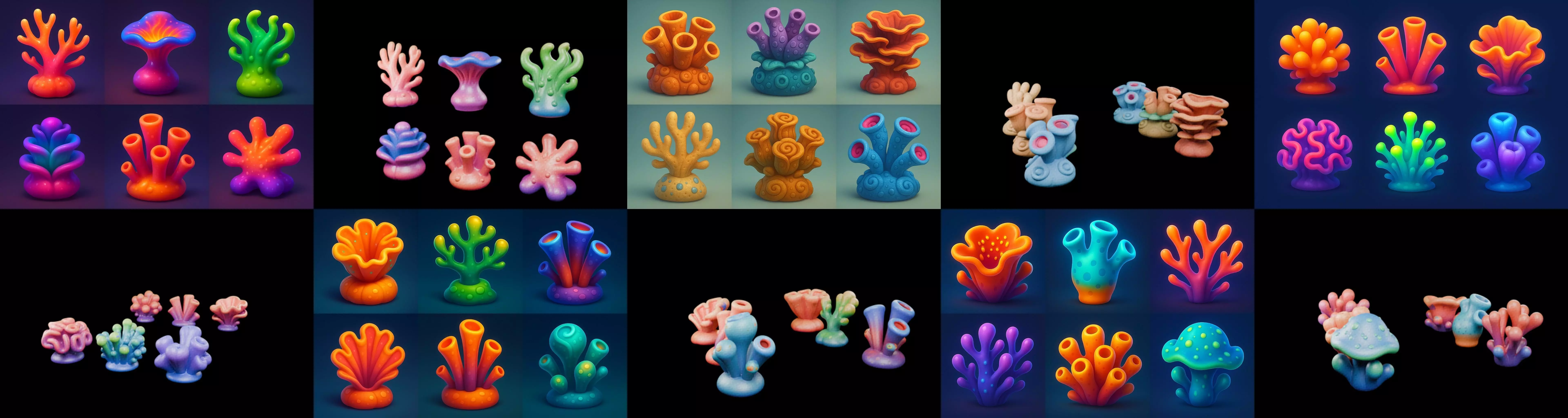 Aqua Life bundle 6 pack 100 glb 3D model_19