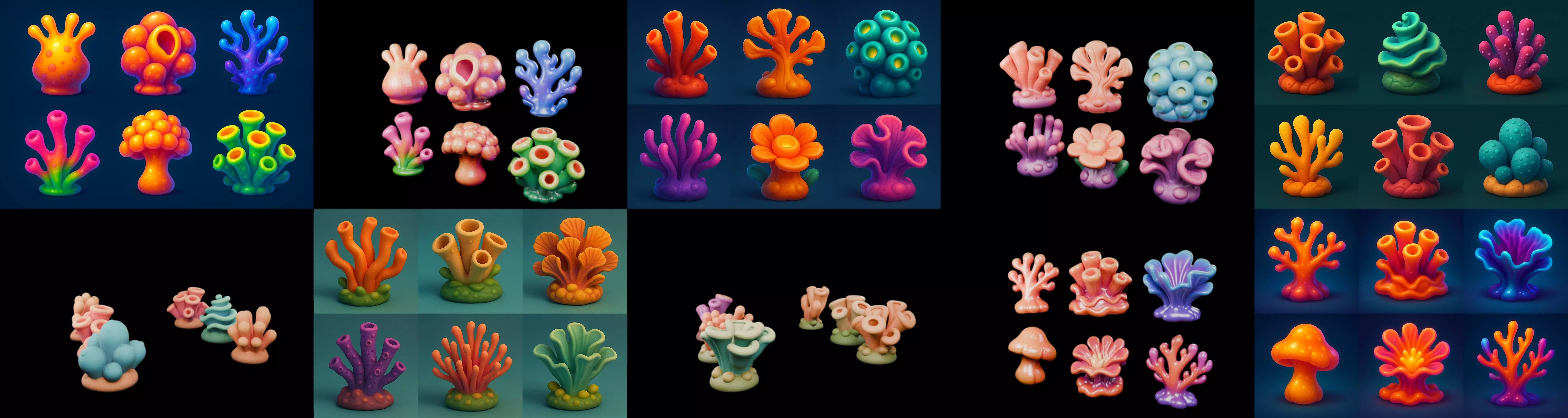 Aqua Life bundle 6 pack 100 glb 3D model_16