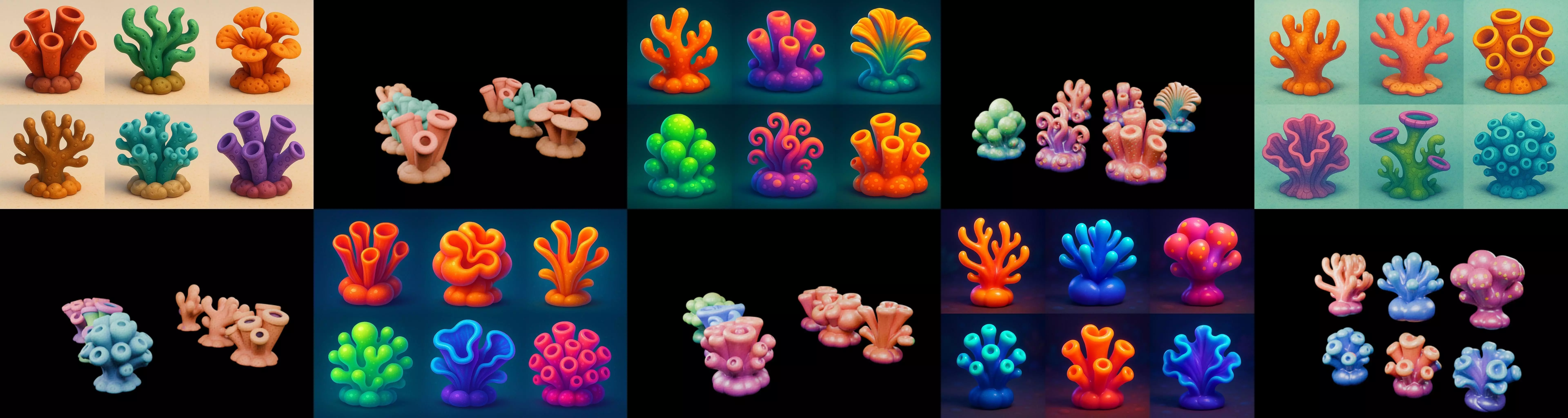 Aqua Life bundle 6 pack 100 glb 3D model_14