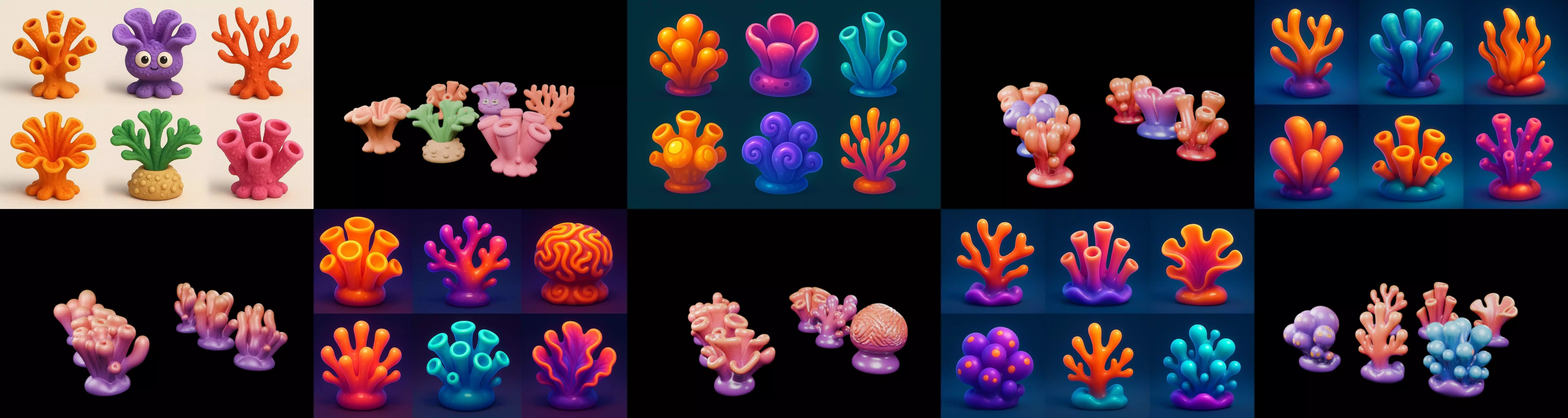 Aqua Life bundle 6 pack 100 glb 3D model_11