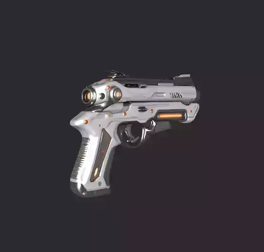 Futuristic Blast Gun 3D model