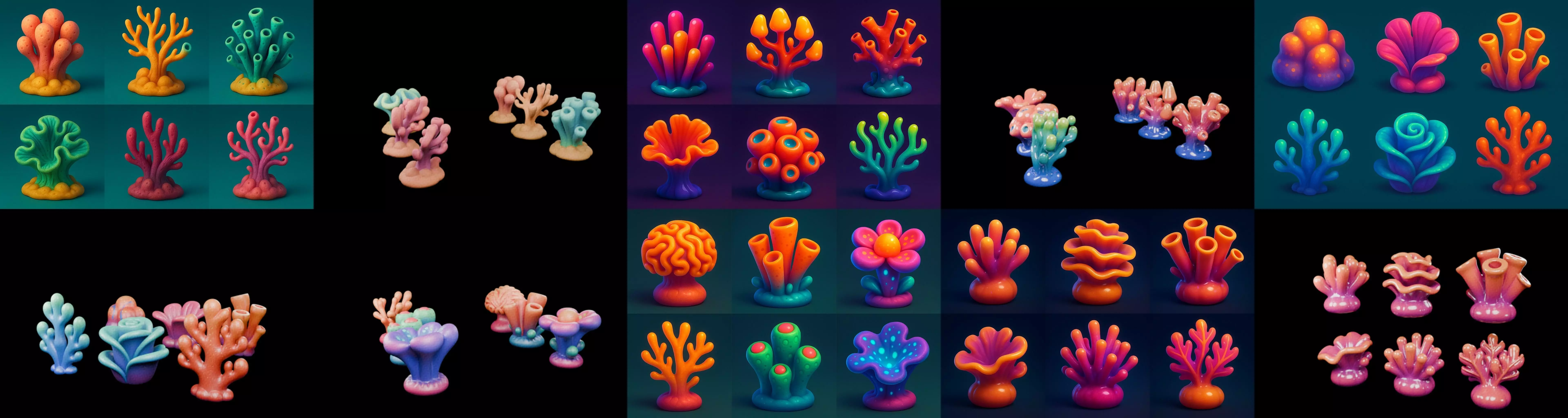 Aqua Life bundle 11 pack 40 glb 3D model_6