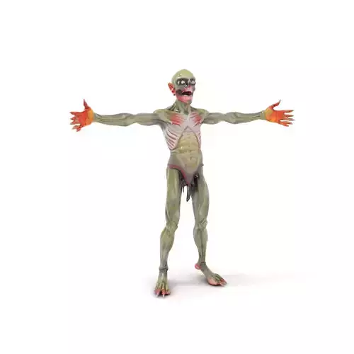 Creature Demon Model Pack for Game and Animation