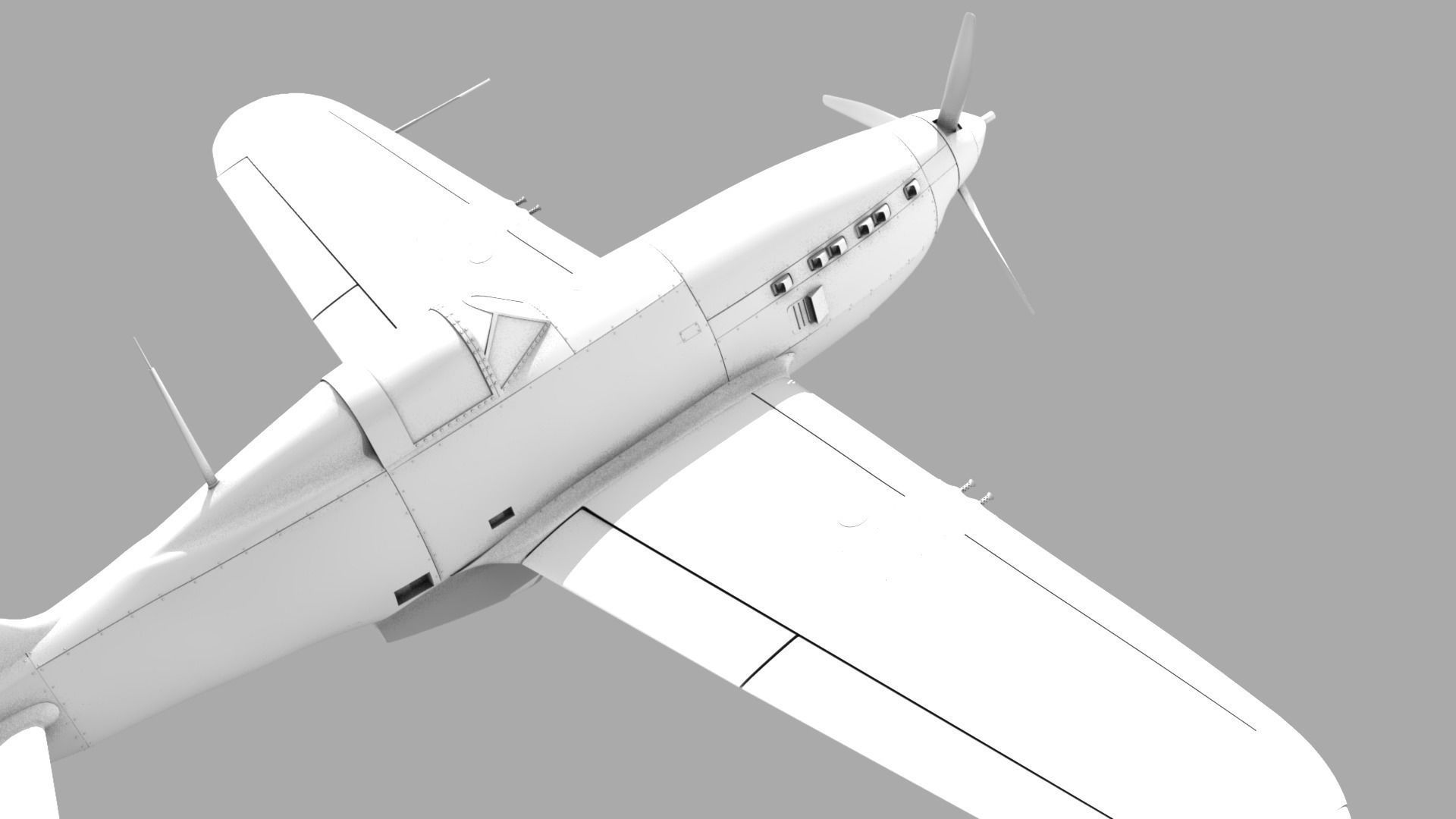VG33 fighter Free low-poly 3D model_16