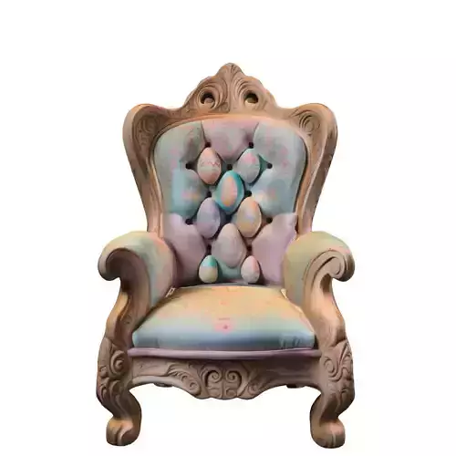 Ornate Easter Egg Armchair