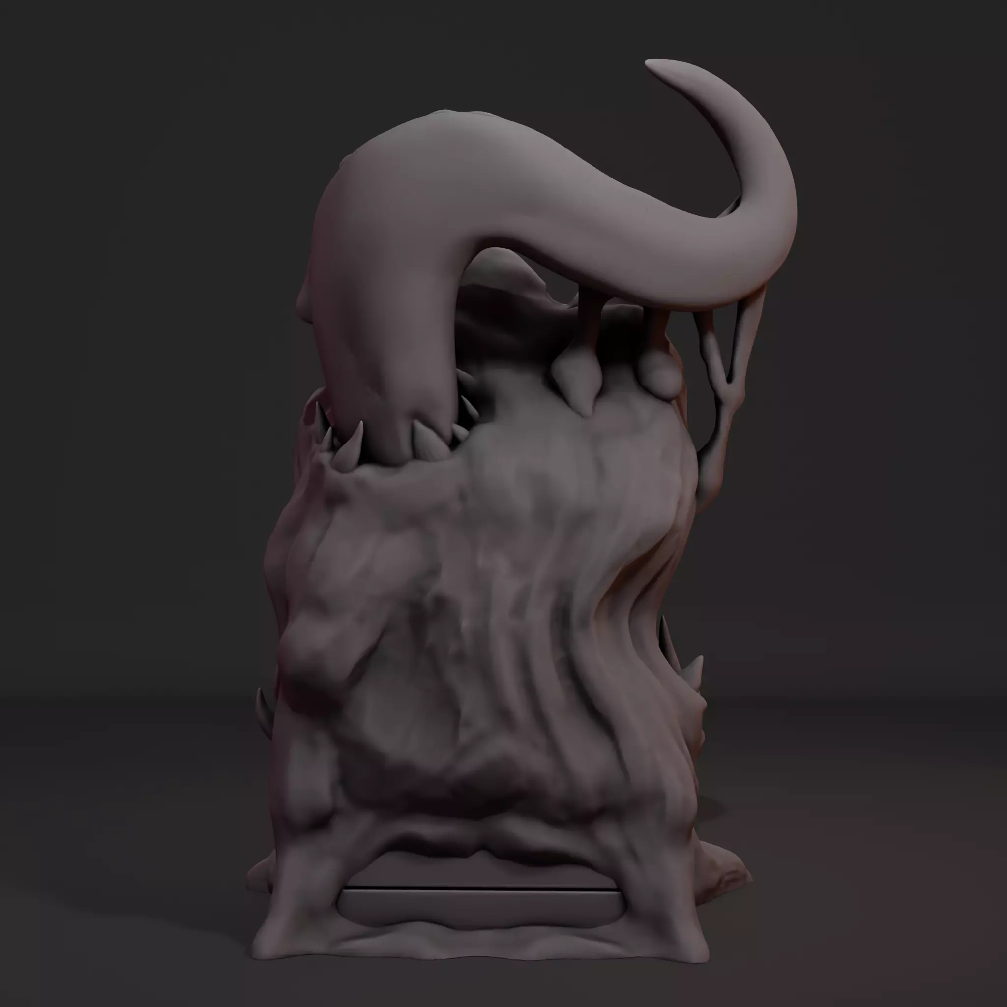 Mimic Chest Miniature-Supported 3D print model_4